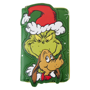 Dr. Seuss's The Grinch Holiday Zip-around Wallet - Sweets and Geeks