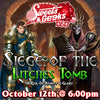 D&D Siege of the Lich's Tomb Adventure - October 12th, 2023 - Sweets and Geeks