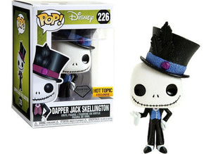 Funko Pop! Disney: Nightmare Before Christmas - Dapper Jack Skellington (Diamond Collection) (Hot Topic) #226 - Sweets and Geeks