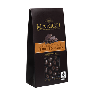 Marich Dark Chocolate Espresso Beans 4.25oz - Sweets and Geeks
