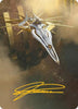 Dawnsire, Sunstar Dreadnought Art Card (Gold-Stamped Signature) - Art Series: Edge of Eternities - 27/54
