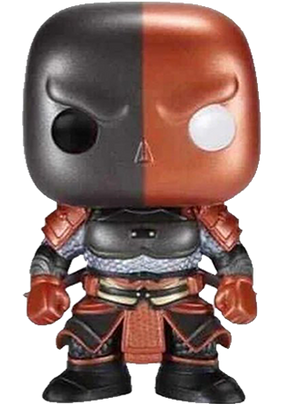 Funko Pop Heroes: DC Imperial Palace - Deathstroke (2021 Funko Summer Convention) #368 (Metallic) - Sweets and Geeks