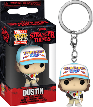 Funko Pop! Keychain: Stranger Things - Dustin - Sweets and Geeks