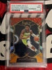 2020-21 Panini Select Basketball Anthony Edwards Concourse Red White Orange Shimmer Prizm #61 PSA 9