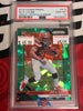 2018 Panini Prizm Football #213 Nick Chubb Green Crystals Prizm /75 PSA 10 Rookie Card (45/75)