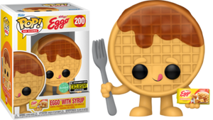 Funko Pop! Ad Icon - Kellogg's Eggo Waffle with Syrup (Scented) (EE Exclusive) #200 - Sweets and Geeks