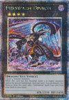 Evilswarm Ophion (1st Edition) (Quarter Century Secret Rare) - Quarter Century Stampede RA04-EN179