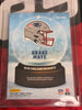 2024 Panini Donruss Football #RHS-DMA Drake Maye Rookie Sweater Memorabilia Card