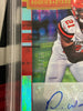 2018 Panini Rookies & Stars – Denzel Ward Longevity Signatures Gold RC 06/10 #141 (PSA 9)