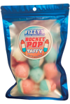 Freeze Dried Taffy - Rocket Pop - 2.4oz Peg Bag