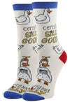 Silly Goose - Funny Men's Crew Socks