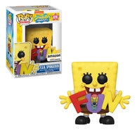Funko Pop! Animation: Spongebob Squarepants - Spongebob Weightlifter (Hot Topic) #917 - Sweets and Geeks