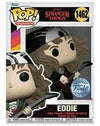 Funko Pop! Television: Stranger Things - Eddie (With Guitar) (Blacklight) (Funko Special Edition) #1462