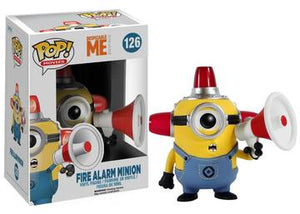 Funko Pop! Movies: Despicable Me - Fire Alarm Minion #126 - Sweets and Geeks