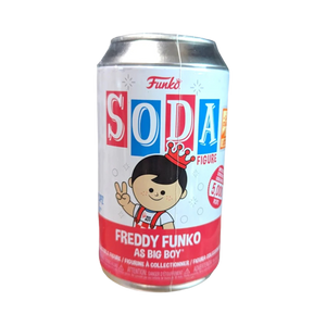 Funko Soda: Freddy Funko - Freddy Funko as Big Boy (2023 Camp Fundays) Sealed Can - Sweets and Geeks