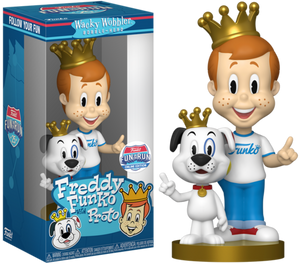 Funko Wobblers Fun on the Run - Freddy Funko with Proto - Sweets and Geeks