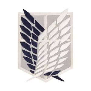Attack on Titan Final Season - Survey Corps Iron-On Patch - Sweets and Geeks