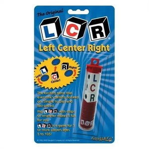 L-C-R Game Blister Card - Sweets and Geeks