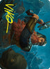 Gimli, Counter of Kills Art Card (10/81) (Gold-Stamped Signature) - Art Series: Universes Beyond: The Lord of the Rings: Tales of Middle-earth - #10/81