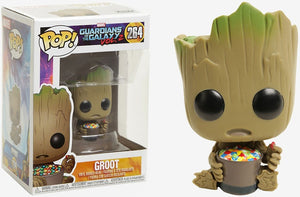 Funko POP! Heroes: Marvel's Guardians of the Galaxy Vol. 2 - Groot (Candy Bowl) #264 - Sweets and Geeks