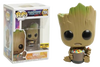 Funko POP! Heroes: Marvel's Guardians of the Galaxy Vol. 2 - Groot (Candy Bowl) (Hot Topic Exclusive) #264 - Sweets and Geeks
