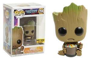 Funko POP! Heroes: Marvel's Guardians of the Galaxy Vol. 2 - Groot (Candy Bowl) (Hot Topic Exclusive) #264 - Sweets and Geeks