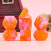 Pink Pumpkin Dice Set - Sweets and Geeks