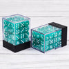 Opaline Whisper Pearl 12mm Dice Set
