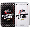 Wild Twists Playing Cards 2-Pack Tin - Sweets and Geeks