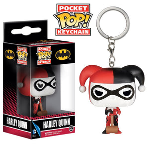Funko Pocket POP! Keychain: Batman - Harley Quinn - Sweets and Geeks