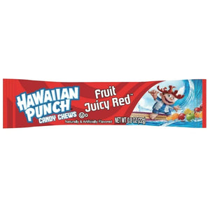 Hawaiian Punch Candy Chew Bars - Juicy Red 0.8oz - Sweets and Geeks