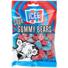 Icee Sour Gummy Bears 4oz Peg Bag