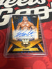 Tatanka 2025 Topps Chrome WWE Legends Autograph Orange Geometric Refractor /25 (10/25)