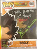 Autographed By Johnny Yong Bosch Funko Pop! Anime: Dragon Ball Super - Broly #1861 JSA#CD43311