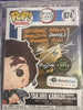 Autographed By Zach Aguilar Funko Pop! Animation: Demon Slayer - Tanjiro Kamado (Glow Chase) (Galactic Toys)(Hinokami Kagura Dance) #874 JSA#AW91817
