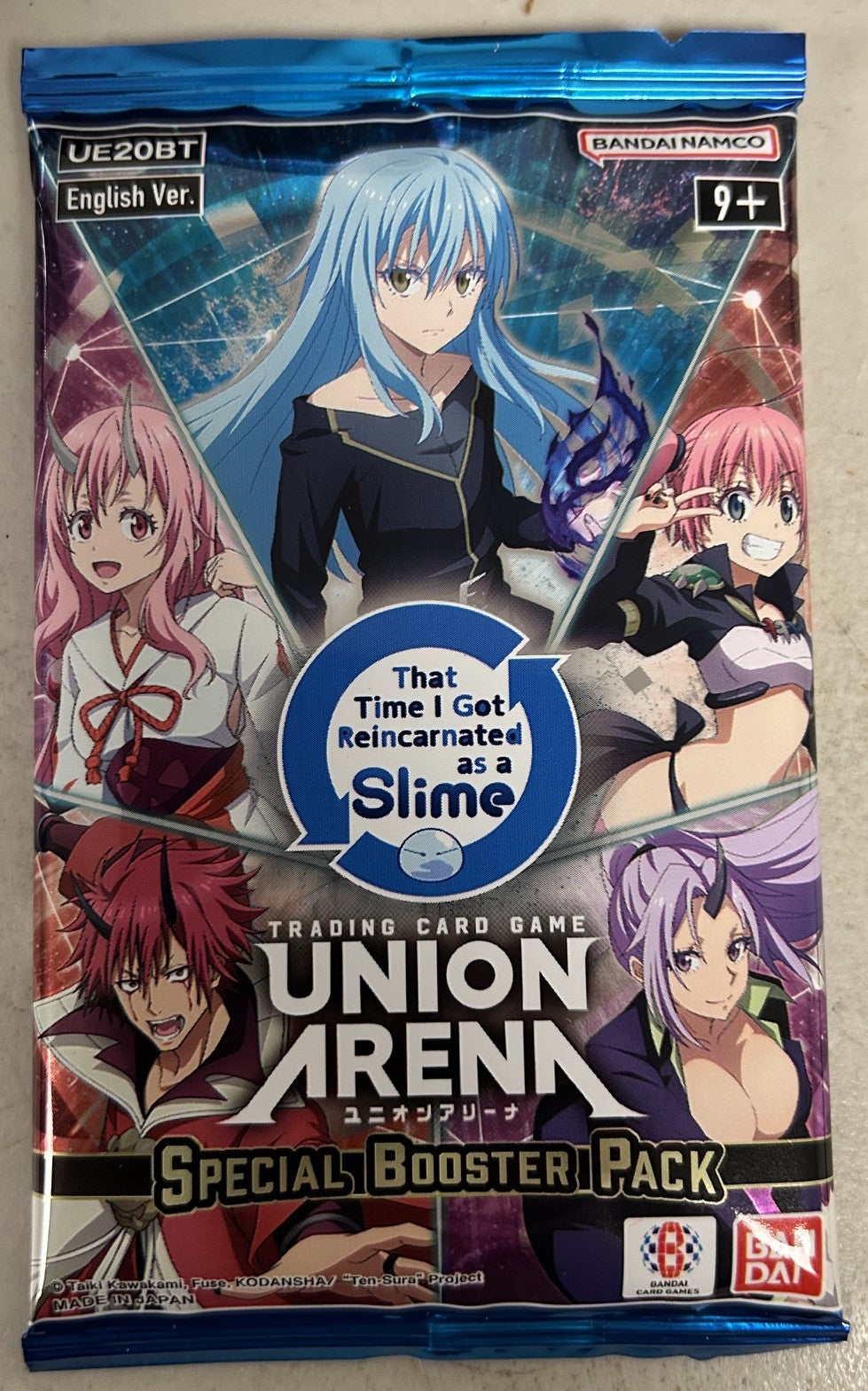 that time i got reincarnated as a slime booster box Union Arena - after signature cards featuring Gamegenic Premium Art Sleeves: Booster Box:Little Dinosaur-W16T1 bundle