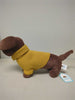 Jellycat - Weiner Dog w/ Yellow Sweater