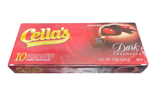 Cella's Dark Chocolate Covered Cherries 5oz W/ Liquid Filling - Sweets and Geeks
