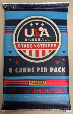 2023 Panini USA Stars & Stripes Baseball Hobby Pack - Sweets and Geeks