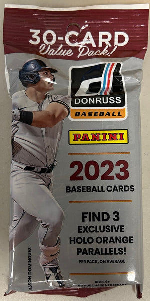 2023 Donruss Baseball Value Fat Pack - Sweets and Geeks