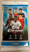 2022/23 Topps Chrome UEFA Club Competitions Soccer Lite Hobby Pack - Sweets and Geeks