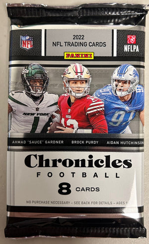 2022 Panini Chronicles Football Hobby Pack - Sweets and Geeks