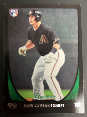 2011 Bowman Chrome Draft #108 Paul Goldschmidt RC - Sweets and Geeks
