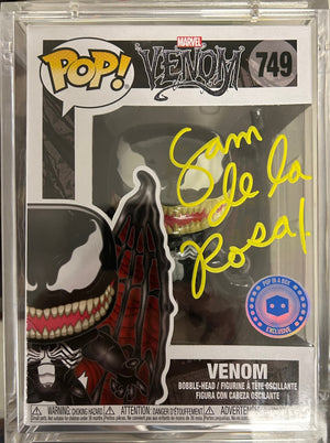 (Autographed) Funko Pop! Venom - Venom (Pop in a Box Exclusive) (Signed by Sam De La Rosa) #749 - Sweets and Geeks