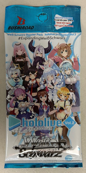 hololive production Vol. 2 Booster Pack - Sweets and Geeks