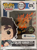 AUTOGRAPHED by Zach Aguilar - Funko Pop! Animation: Demon Slayer - Tanjiro Kamado (Hinokani Kagura Dance) (Glows in the Dark) (JSA Cert) #874 - Sweets and Geeks