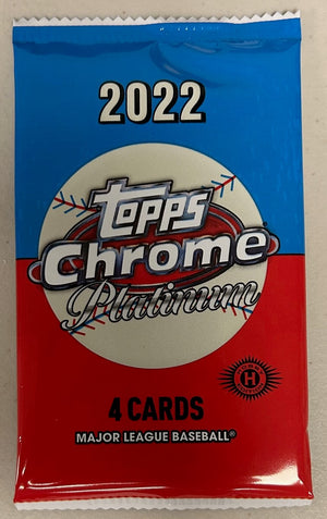2022 Topps Chrome Platinum Anniversary Baseball Hobby Pack - Sweets and Geeks