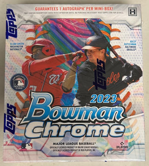 2023 Bowman Chrome Baseball Hobby Mini-Box - Sweets and Geeks