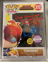 AUTOGRAPHED by David Matranga Funko POP! Animation: My Hero Academia - Todoroki (Glow in the Dark) (Convention LE) (JSA Cert) #372 - Sweets and Geeks