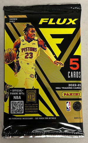 2022/23 Panini Flux Basketball Hobby Pack - Sweets and Geeks